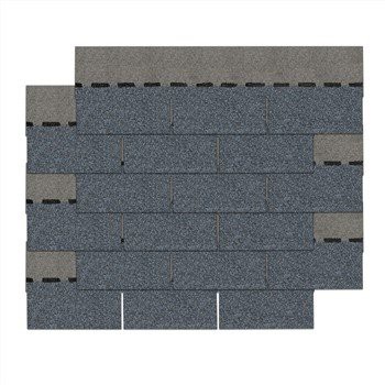 Grey Harbor Blue 3-Tab Shingles