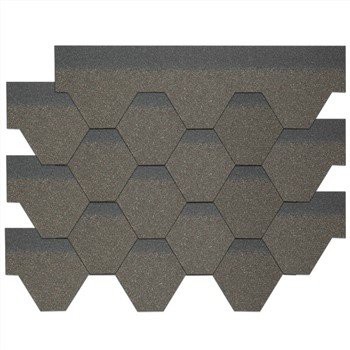 Waterproof Teak Mosaic Shingles