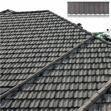 Durable Shingle Sun Stone Coated Metal Roof Tile